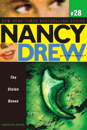 The Stolen Bones (Nancy Drew (All New) Girl Detective) book cover by Carolyn Keene