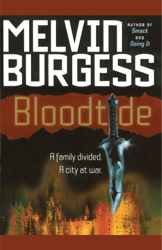 Bloodtide book cover by Melvin Burgess