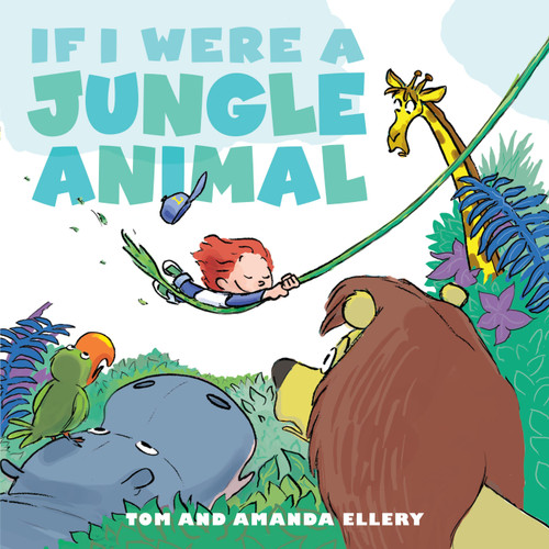 If I Were a Jungle Animal book cover by Amanda Ellery