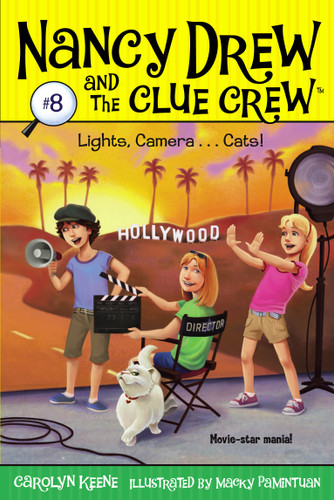 Lights, Camera . . . Cats! (Nancy Drew and the Clue Crew) book cover by Carolyn Keene
