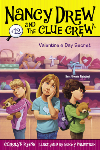 Valentine's Day Secret (Nancy Drew and the Clue Crew) book cover by Carolyn Keene