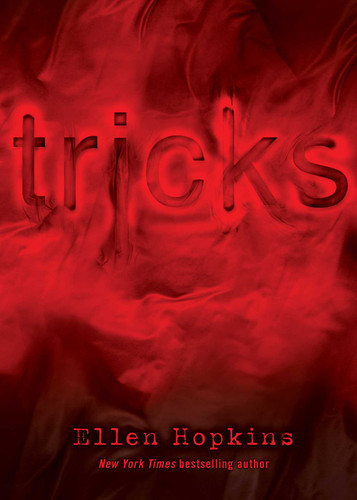 Tricks book cover by Ellen Hopkins
