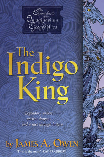 The Indigo King (Chronicles of the Imaginarium Geographica, The) book cover by James A. Owen