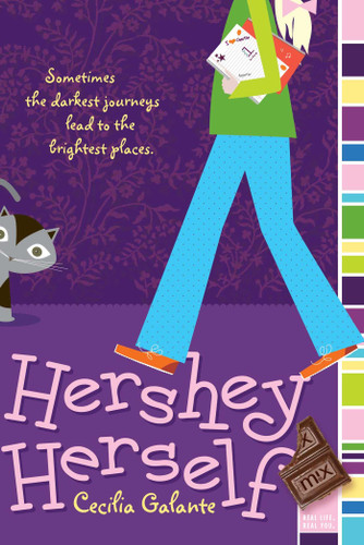 Hershey Herself (mix) book cover by Cecilia Galante