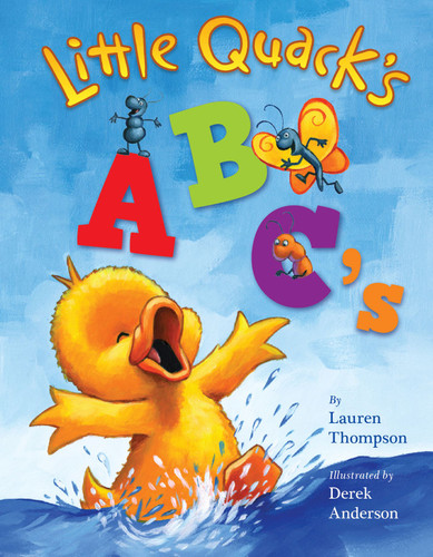 Little Quack's ABC's (Super Chubbies) book cover by Lauren Thompson