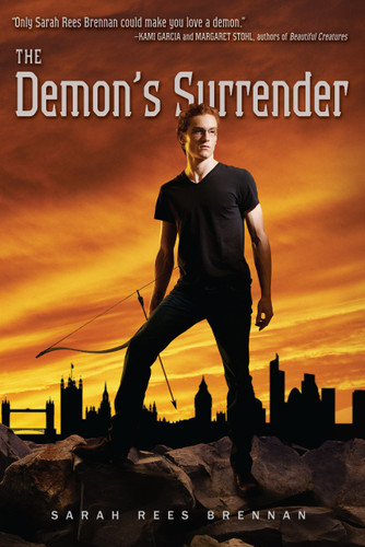The Demon's Surrender (The Demon's Lexicon Trilogy) book cover by Sarah Rees Brennan