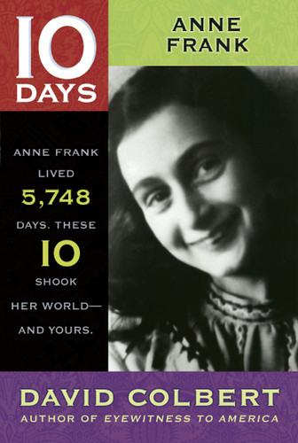 Anne Frank (10 Days) book cover by David Colbert