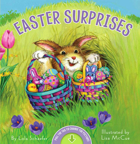 Easter Surprises book cover by Lola Schaefer