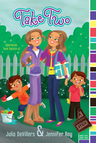 Take Two (mix) book cover by Julia DeVillers, Jennifer Roy
