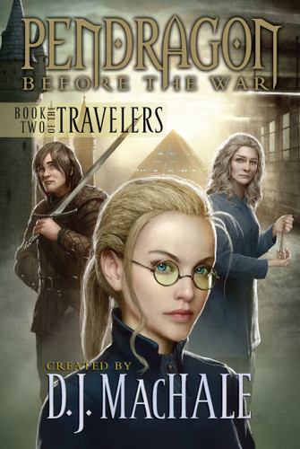 Book Two of the Travelers (Pendragon: Before the War) book cover by Walter Sorrells