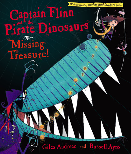 Captain Flinn and the Pirate Dinosaurs: Missing Treasure! (Captain Flinn and the Pirate Dinosaurs) book cover by Giles Andreae