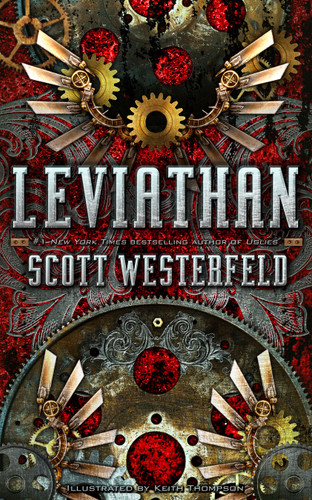 Leviathan (The Leviathan Trilogy) book cover by Scott Westerfeld