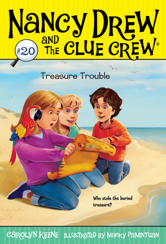 Treasure Trouble (Nancy Drew and the Clue Crew) book cover by Carolyn Keene