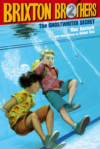 The Ghostwriter Secret (Brixton Brothers) book cover by Mac Barnett