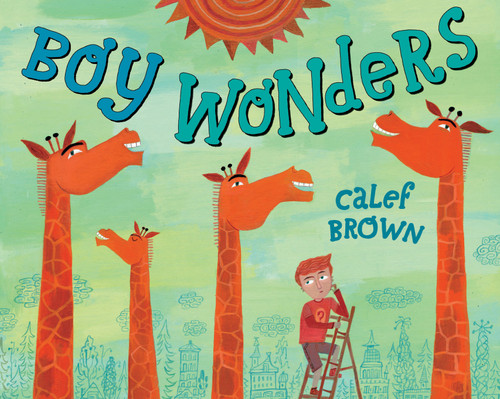 Boy Wonders book cover by Calef Brown