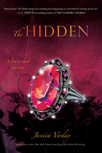The Hidden book cover by Jessica Verday