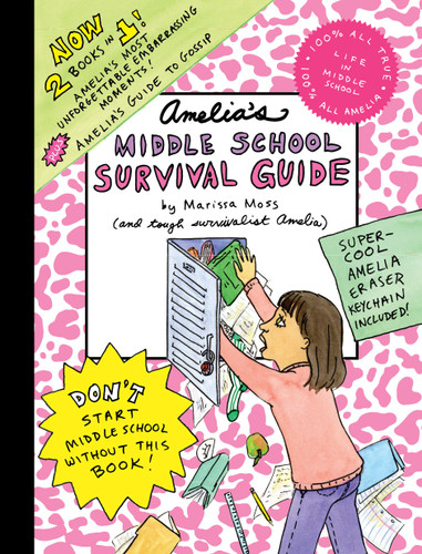 Amelia's Middle School Survival Guide: Amelia's Most Unforgettable Embarrassing Moments, Amelia's Guide to Gossip (Amelia) book cover by Marissa Moss