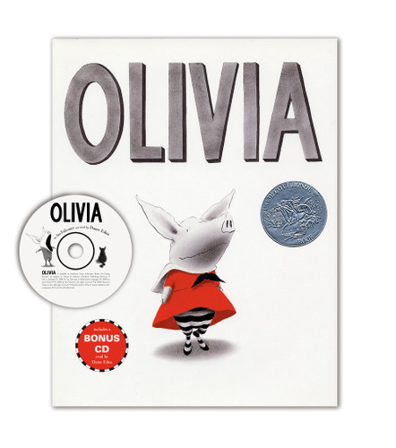 Olivia: Book and CD book cover by Ian Falconer