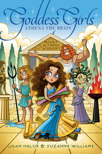 Athena the Brain (Goddess Girls) book cover by Joan Holub, Suzanne Williams