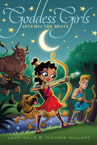 Artemis the Brave (Goddess Girls) book cover by Joan Holub, Suzanne Williams