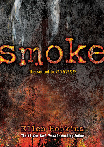Smoke book cover by Ellen Hopkins