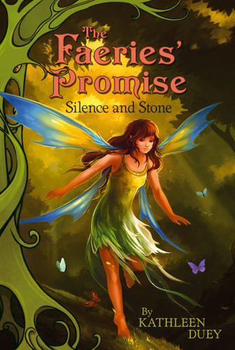 Silence and Stone (The Faeries' Promise) book cover by Kathleen Duey