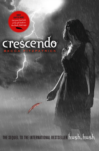 Crescendo (The Hush, Hush Saga) book cover by Becca Fitzpatrick