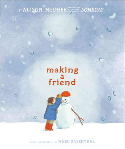 Making a Friend book cover by Alison McGhee