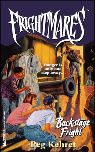 Backstage Fright book cover by Peg Kehret