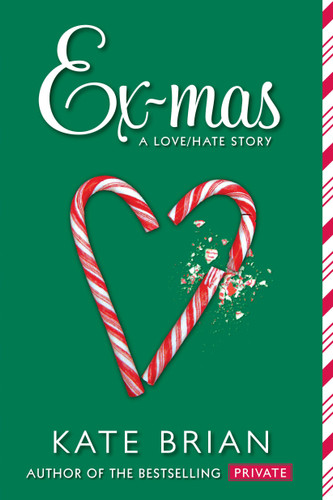 Ex-mas book cover by Kate Brian