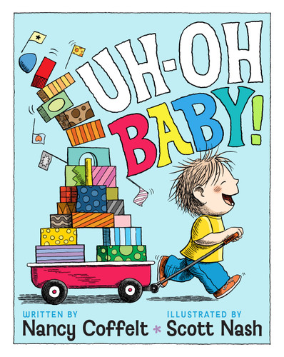 Uh-oh, Baby! book cover by Nancy Coffelt