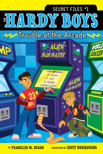 Trouble at the Arcade (Hardy Boys: The Secret Files) book cover by Franklin W. Dixon