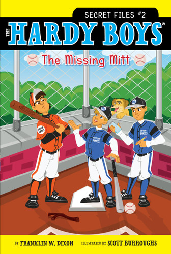 The Missing Mitt (Hardy Boys: The Secret Files) book cover by Franklin W. Dixon