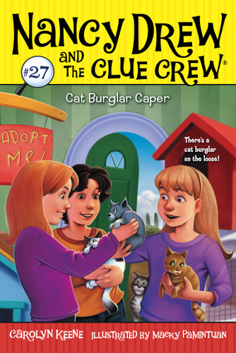 Cat Burglar Caper (Nancy Drew and the Clue Crew) book cover by Carolyn Keene
