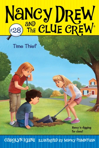Time Thief (Nancy Drew and the Clue Crew) book cover by Carolyn Keene