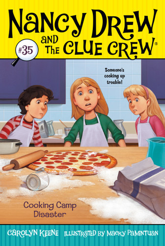 Cooking Camp Disaster (Nancy Drew and the Clue Crew) book cover by Carolyn Keene