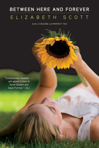 Between Here and Forever book cover by Elizabeth Scott