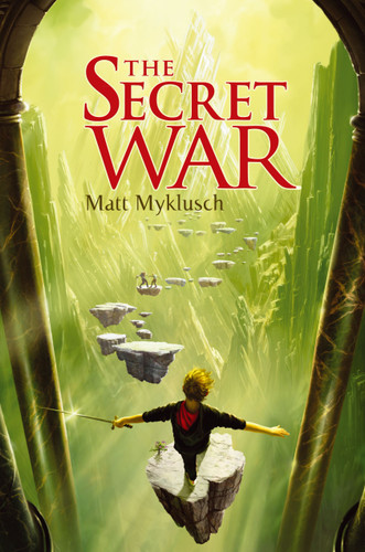 The Secret War (A Jack Blank Adventure) book cover by Matt Myklusch