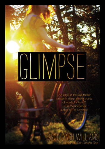 Glimpse book cover by Carol Lynch Williams