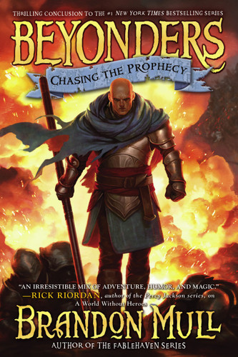 Chasing the Prophecy (Beyonders) book cover by Brandon Mull