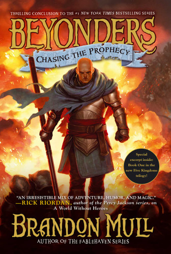 Chasing the Prophecy (Beyonders) book cover by Brandon Mull