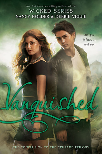 Vanquished (Crusade) book cover by Nancy Holder, Debbie Viguié