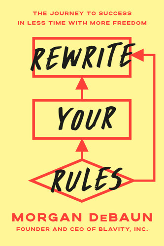 Rewrite Your Rules: The Journey to Success in Less Time with More Freedom book cover by Morgan DeBaun