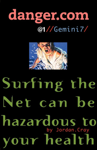 Gemini7 (danger.com) book cover by Jordan Cray
