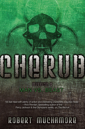 Man vs. Beast (CHERUB) book cover by Robert Muchamore