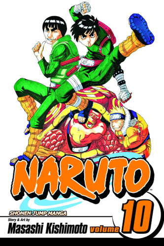 Naruto, Vol. 10 (Naruto) book cover by Masashi Kishimoto