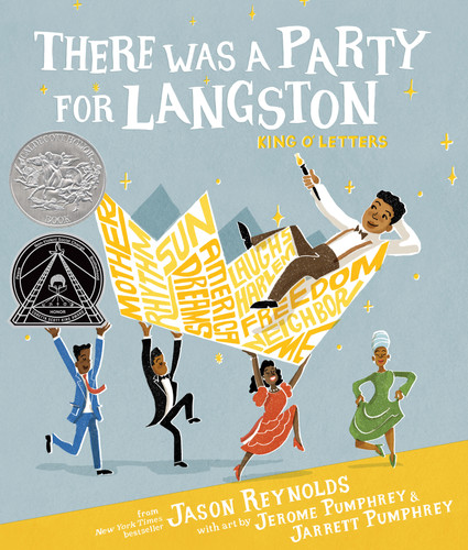There Was a Party for Langston: (Caldecott Honor & Coretta Scott King Illustrator Honor) book cover by Jason Reynolds