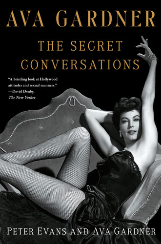 Ava Gardner: The Secret Conversations book cover by Peter Evans, Ava Gardner
