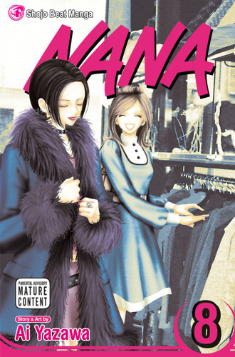 Nana, Vol. 8 (Nana) book cover by Ai Yazawa