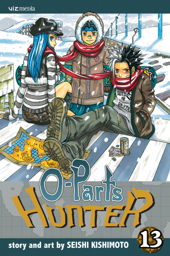 O-Parts Hunter, Vol. 13 (O-Parts Hunter) book cover by Seishi Kishimoto